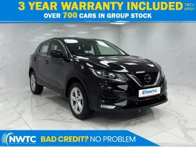 Used Nissan Qashqai Acenta 115 HP (84 kW) 2018 Black SUV