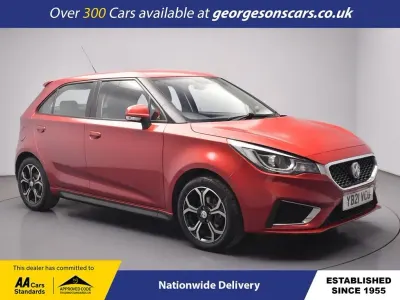Used MG MG3 Exclusive 106 HP (77 kW) 2021 Red Hatchback