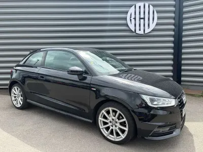 Used Audi A1 S-Line 125 HP (91 kW) 2018 Black Hatchback