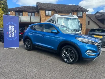 Gebraucht Hyundai Tucson SE 116 PS (85 kW) 2017 Blau SUV