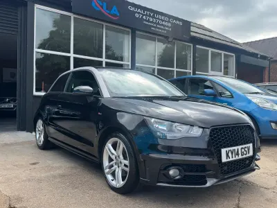 Used Audi A1 S-Line 140 HP (102 kW) 2014 Black Hatchback
