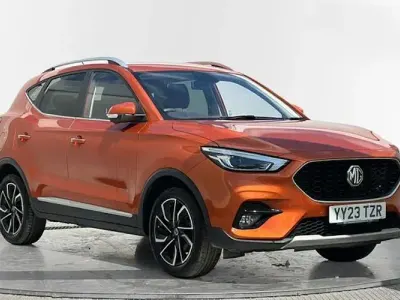 Used MG ZS Exclusive 106 HP (77 kW) 2023 Orange SUV