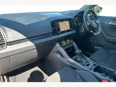 Used Skoda Karoq SportLine 190 HP (139 kW) 2023 Orange SUV