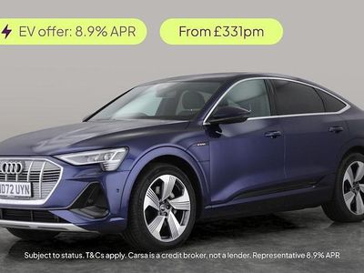 Used 2022 Audi e-tron Sportback S-Line SUV | £22,549 (Fair price)