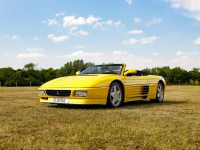 Used Ferrari 348 1994 Yellow Cabriolet