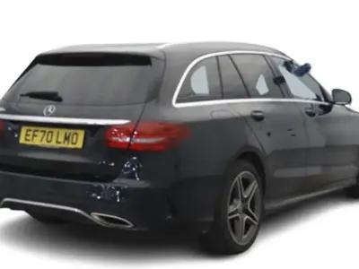 Used Mercedes C300 AMG line 2020 Black Estate