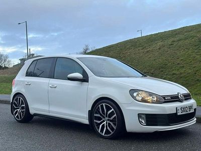 Used VW Golf VII GTD 170 HP (125 kW) 2012 White Hatchback