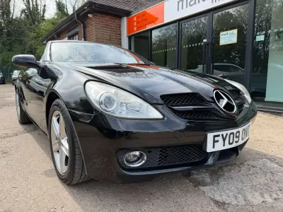 Begagnad Mercedes SLK200 184 HK (135 kW) 2009 Svart Cab