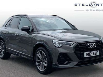 used Audi Q3 1.5 TFSI COD 35 BLACK EDITION S TRONIC EURO 6 (S/S PETROL FROM 2021 FROM CRAWLEY (RH10 9NS) | SPOTICAR