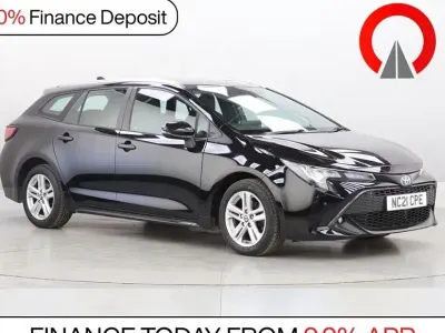 Used Toyota Corolla 122 HP (89 kW) 2021 Black Estate