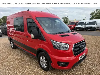 Used Ford Transit Limited 130 HP (95 kW) 2022 Red Van