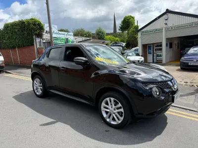 Used Nissan Juke Acenta Premium 117 HP (86 kW) 2016 Black SUV