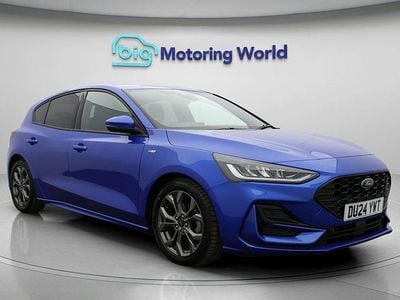 Used Ford Focus ST-Line 125 HP (91 kW) 2024 Blue Hatchback