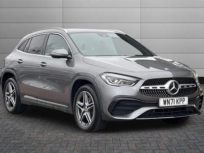 Used Mercedes GLA250 Exclusive 218 HP (160 kW) 2022 Mountain grey SUV