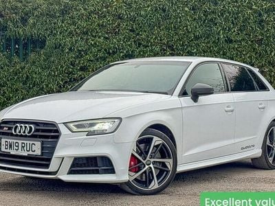 White Used 2019 Audi S3 Sportback Black Edition Hatchback | £20,790 (Good price)