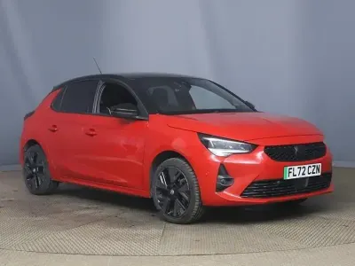 Used Vauxhall Corsa-e Edition 100 kW (136 HP) 2022 Red Hatchback