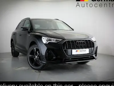 Used Audi Q3 S-Line 150 HP (110 kW) 2021 Black SUV