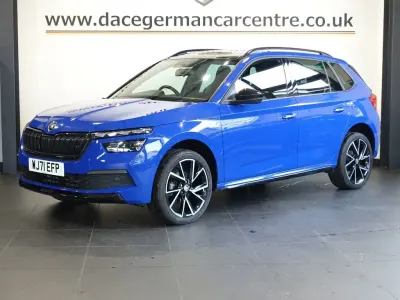Used Skoda Kamiq Monte Carlo 110 HP (80 kW) 2022 Blue SUV