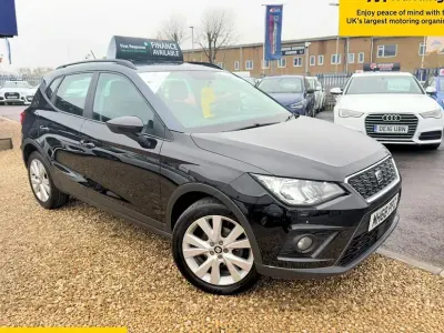 Used Seat Arona SE Technology 95 HP (69 kW) 2019 Black SUV