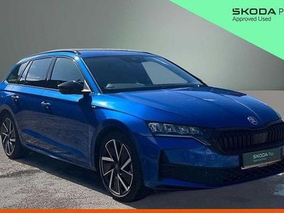 Used Skoda Octavia SportLine 147 HP (108 kW) 2025 Blue Estate