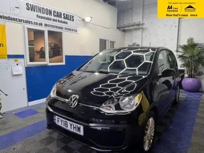 Używany VW up! move up! 60 KM (44 kW) 2018 Czarny Hatchback
