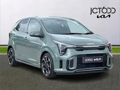Used Kia Picanto GT-Line 68 HP (50 kW) 2025 Green Hatchback