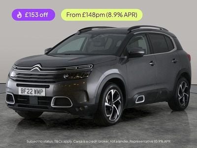 Usado Citroën C5 Aircross PureTech 130 HP (95 kW) 2022 Cinzento SUV