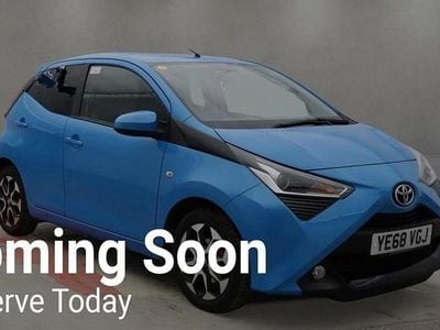 Blue Used 2018 Toyota Aygo X-plore Hatchback | £9,250 (A bit pricey)