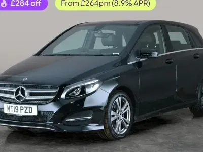 Used Mercedes B200 Exclusive 156 HP (114 kW) 2018 Black Hatchback