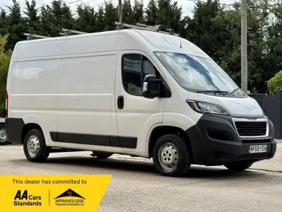 Used Peugeot Boxer 130 HP (95 kW) 2019 White Van