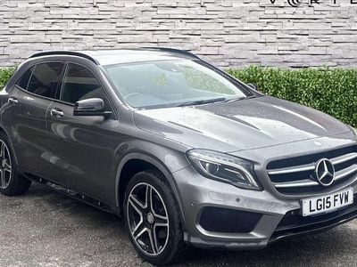 Used Mercedes GLA220 AMG Line Premium 170 HP (125 kW) 2015 Grey SUV