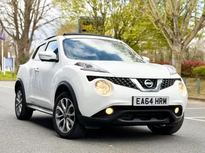 Używany Nissan Juke Tekna 2014 Biały SUV