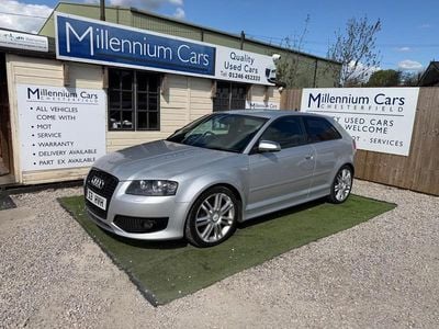 Begagnad Audi A3 200 HK (147 kW) 2007 Silver Halvkombi