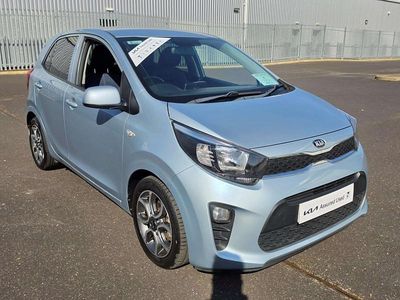 Used Kia Picanto 2019 Blue Hatchback