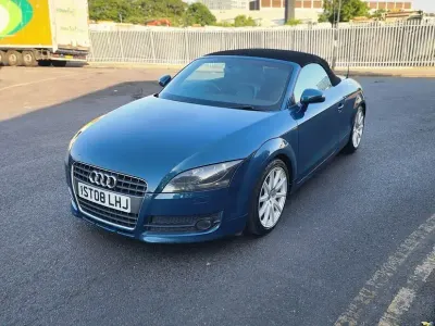 Used Audi TT Roadster Young 2008 Blue Cabriolet