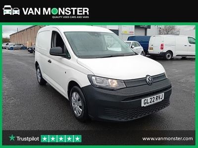 Used VW Caddy 102 HP (75 kW) 2022 White MPV