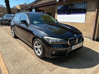 Used BMW 116 Sport Line 116 HP (85 kW) 2016 Black Hatchback