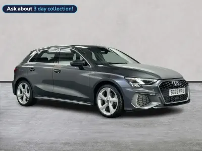 Used Audi A3 Sportback S-Line 150 HP (110 kW) 2022 Grey Hatchback