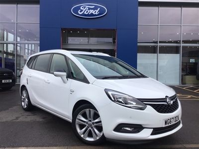 used Vauxhall Zafira SRi