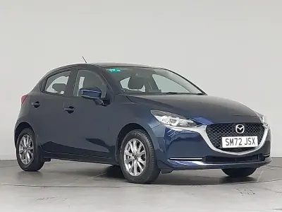 Used Mazda 2 75 HP (55 kW) 2022 Blue Hatchback