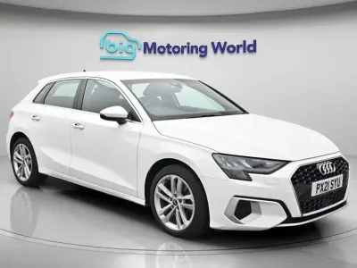 Used Audi A3 Sportback Sport 110 HP (80 kW) 2021 White Hatchback