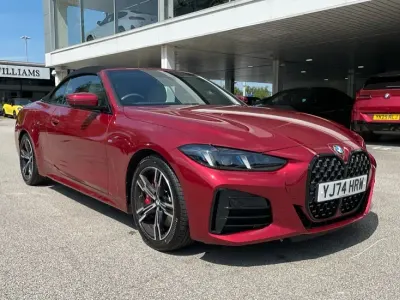 Used BMW 420 M Sport 181 HP (133 kW) 2024 Red Cabriolet