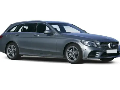 Używany Mercedes C220 AMG Line Premium 2019 Szary Kombi