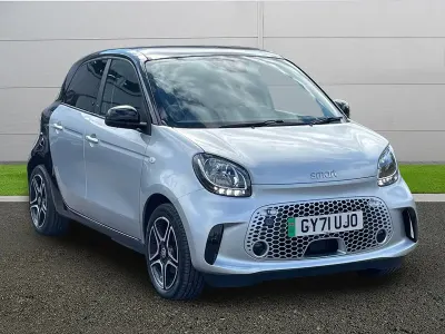 Used Smart ForFour Electric Drive Premium 60 kW (82 HP) 2021 Silver/black Hatchback