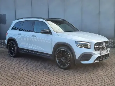 Second-hand Mercedes GLB200 AMG Line Premium Plus 161 CP (118 kW) 2023 Alb SUV