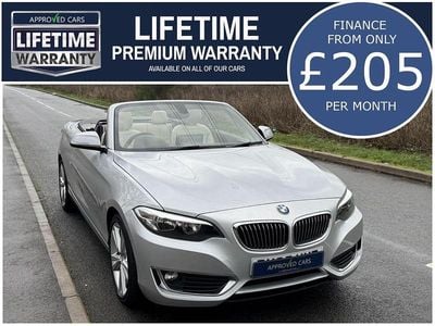 Used BMW 220 Luxury Line 2016 Silver Cabriolet
