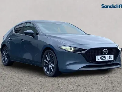 Used Mazda 3 Exclusive-Line 140 HP (102 kW) 2025 Grey Hatchback