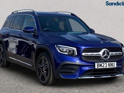 Used Mercedes GLB200 AMG Line Premium 163 HP (119 kW) 2023 Metallic  galaxy blue SUV
