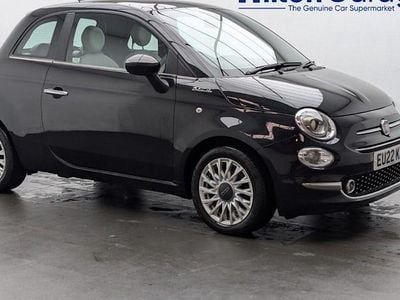 Black Used 2022 Fiat 500 Dolcevita Hatchback | £9,050 (Good price)