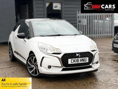 Used DS Automobiles DS3 Connected Chic 2018 White Hatchback